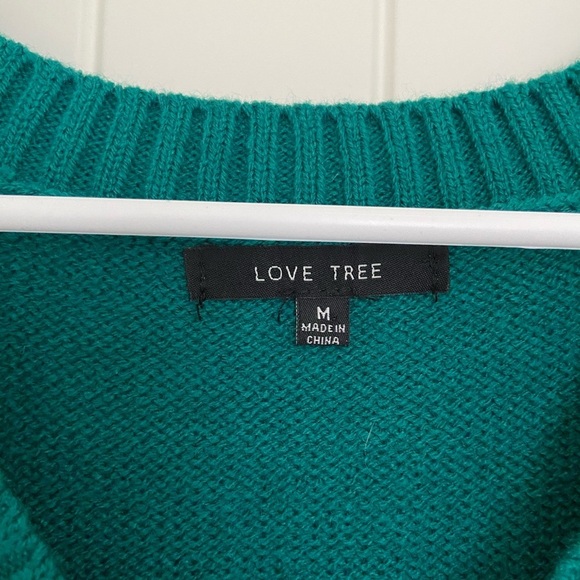 NWOT | Love Tree women’s diamond stitch sweater vest — medium - Picture 3 of 5